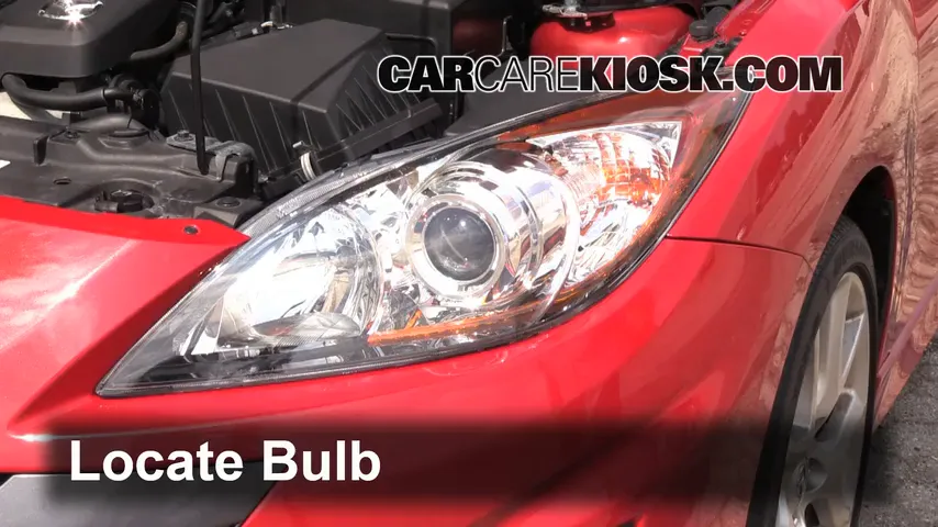 2011 Mazda 3 Mazdaspeed 2.3L 4 Cyl. Turbo Lights Parking Light (replace bulb)